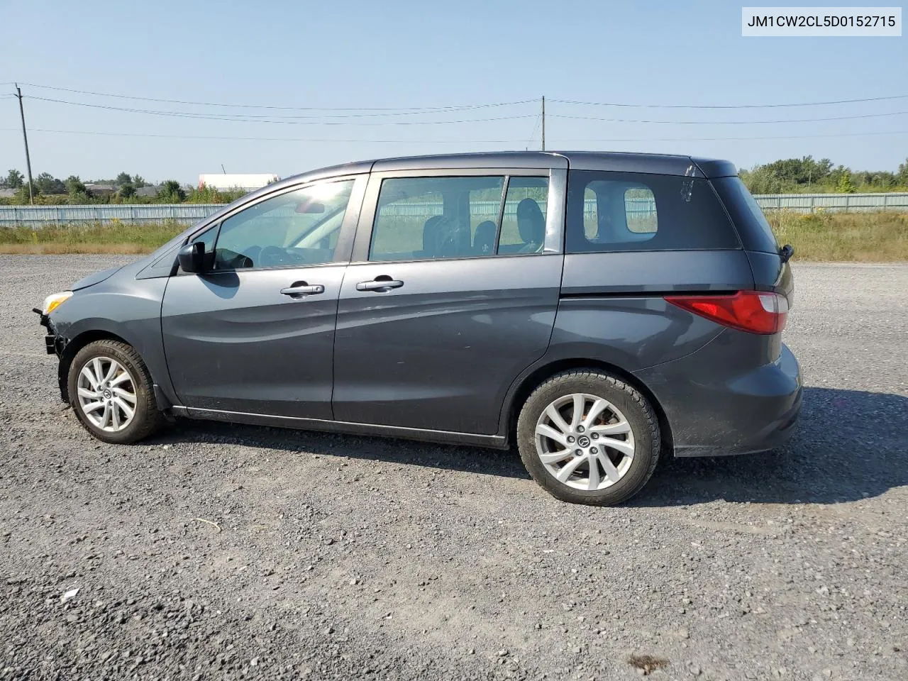 2013 Mazda 5 VIN: JM1CW2CL5D0152715 Lot: 71315534