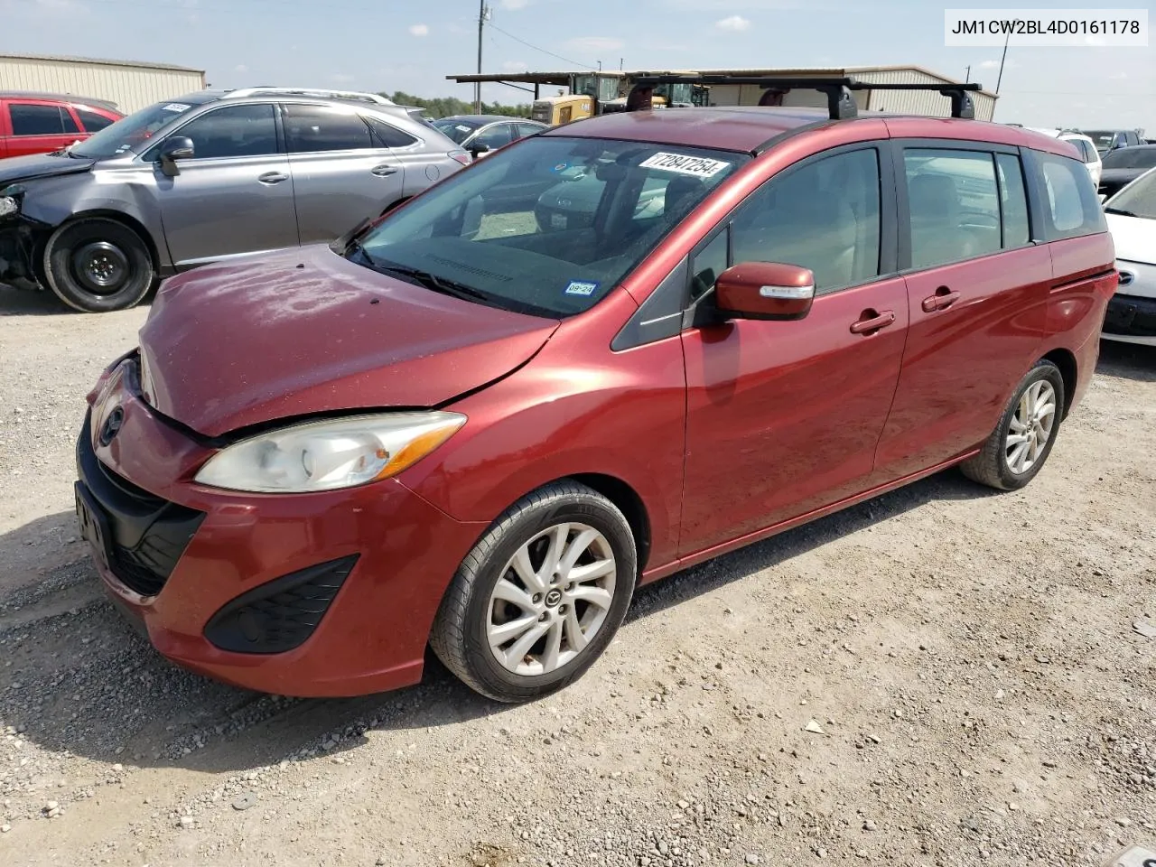 2013 Mazda 5 VIN: JM1CW2BL4D0161178 Lot: 72847254