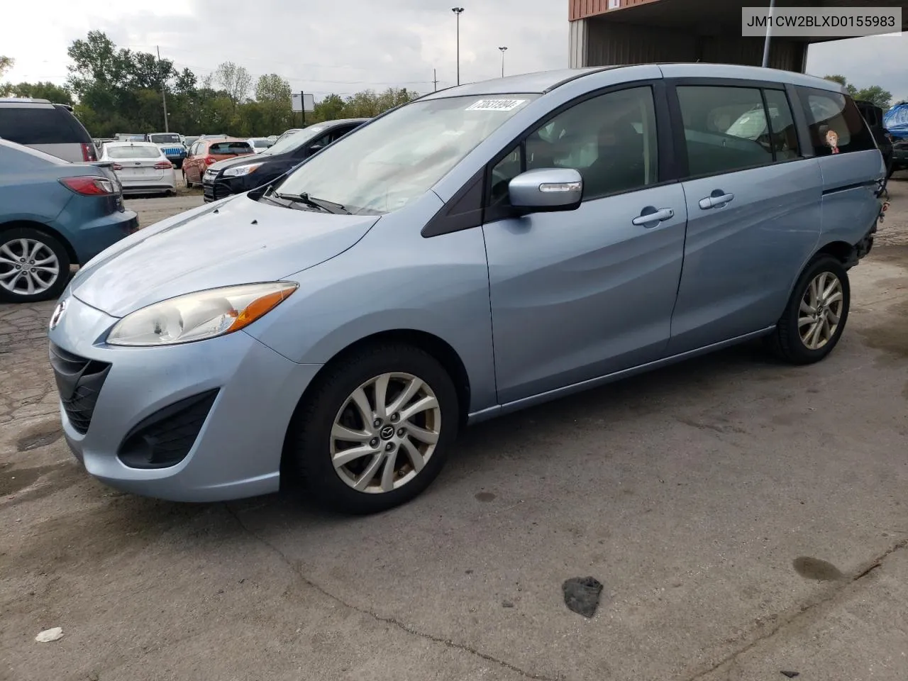 2013 Mazda 5 VIN: JM1CW2BLXD0155983 Lot: 73631994