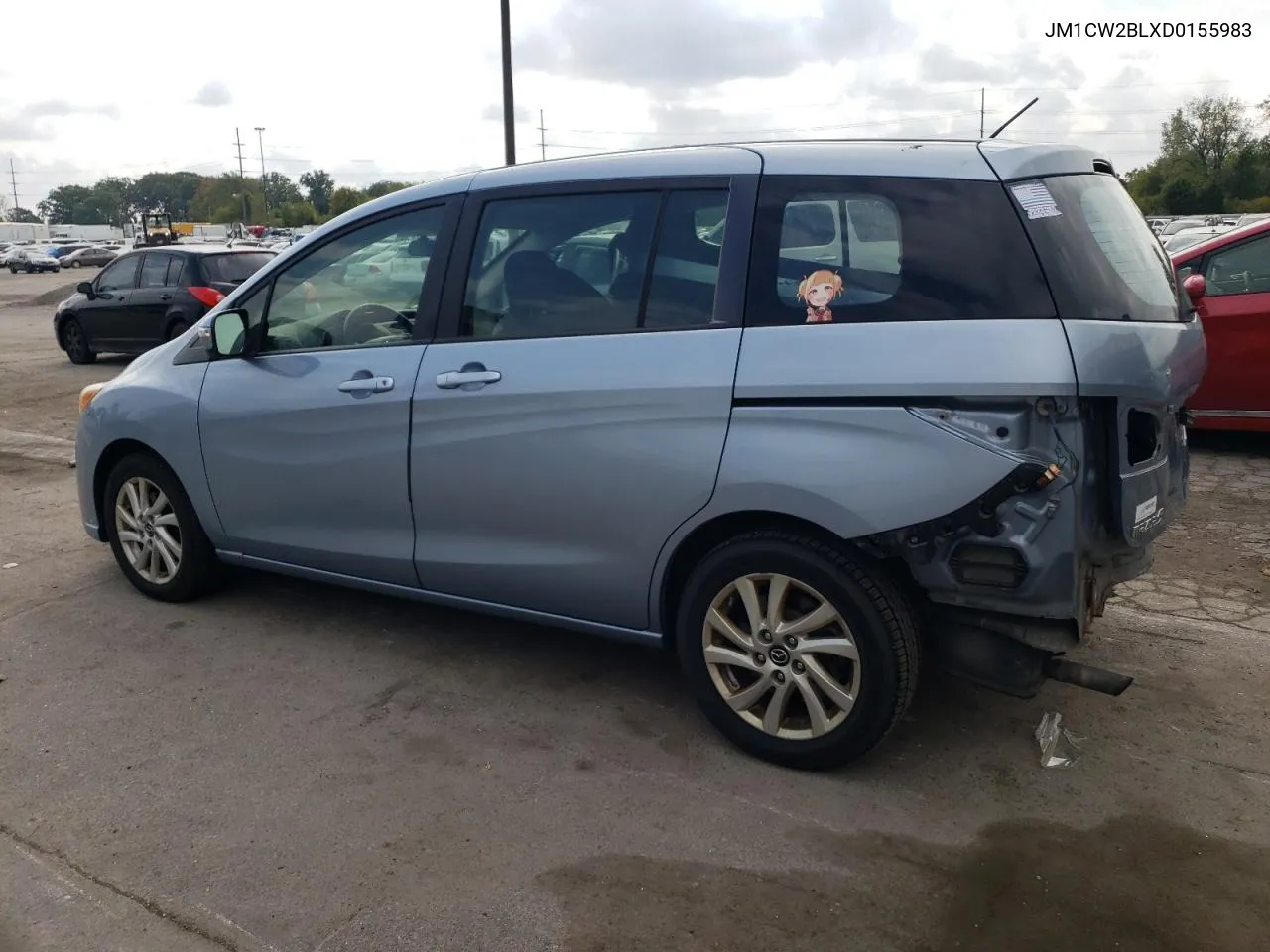 2013 Mazda 5 VIN: JM1CW2BLXD0155983 Lot: 73631994