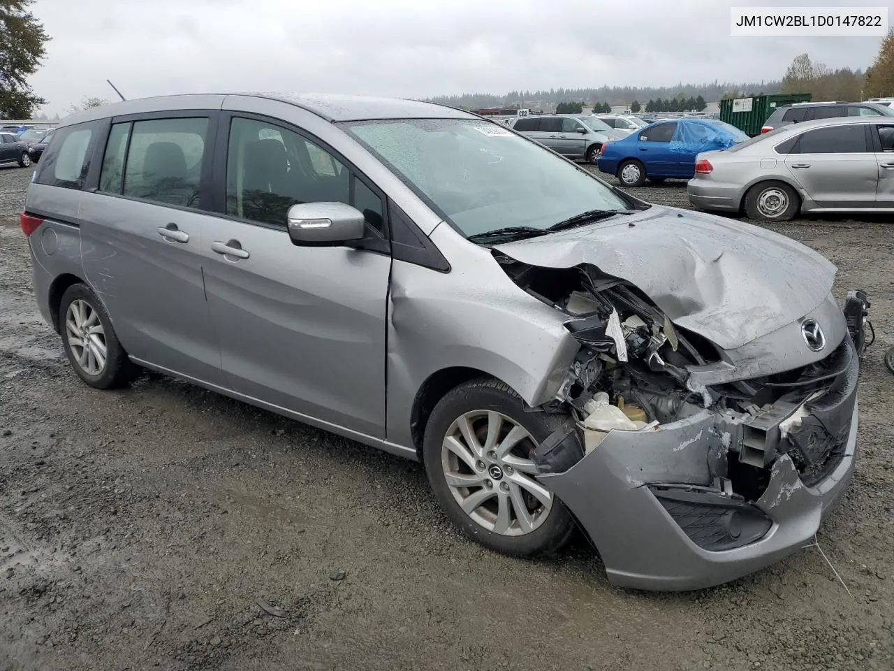 2013 Mazda 5 VIN: JM1CW2BL1D0147822 Lot: 74909814