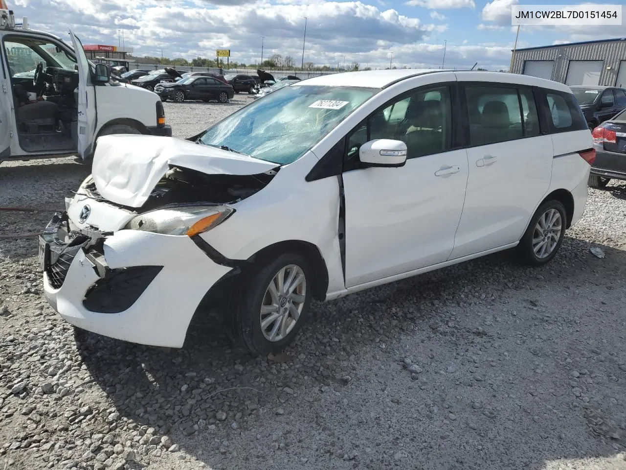 2013 Mazda 5 VIN: JM1CW2BL7D0151454 Lot: 76271304