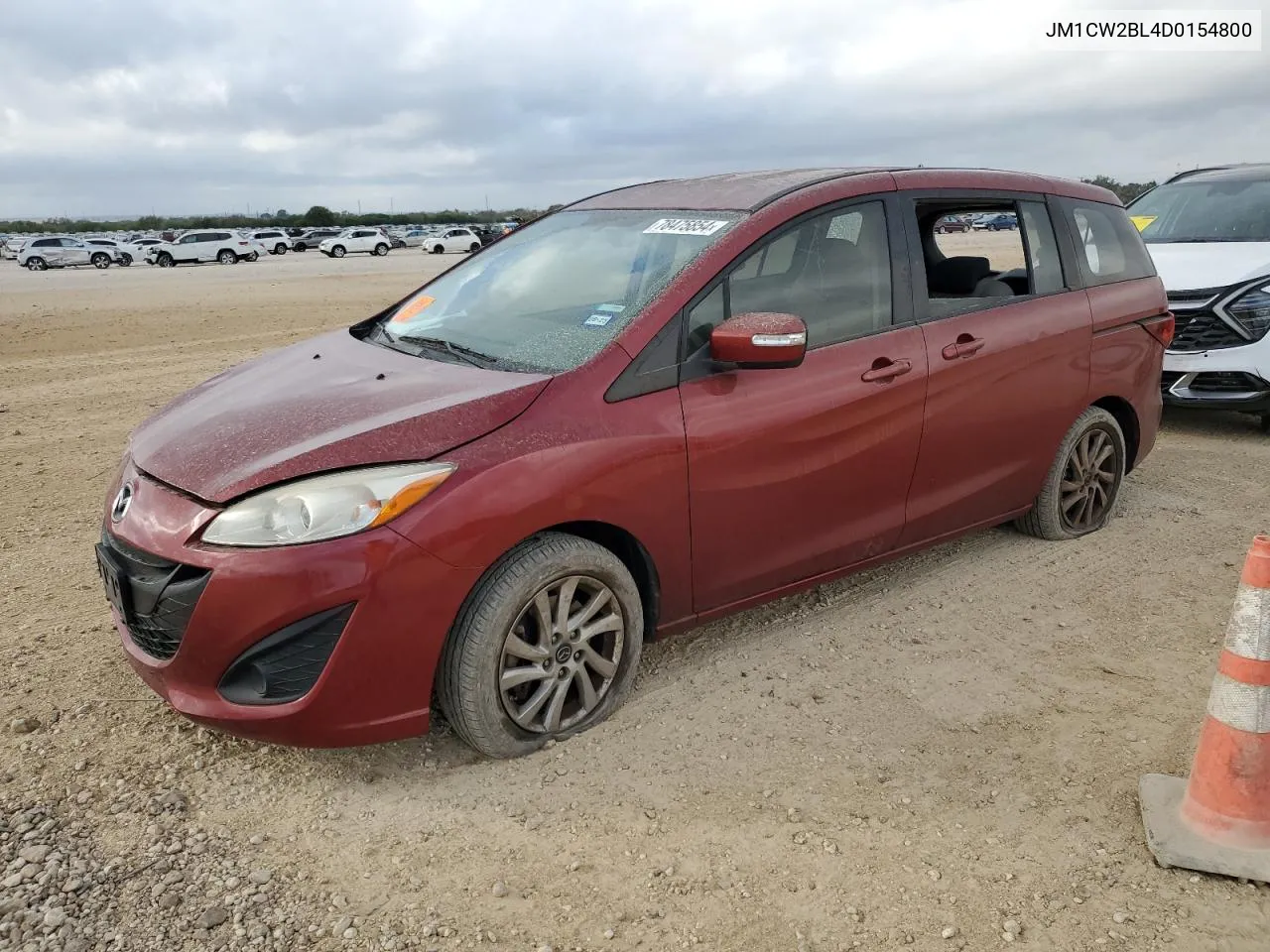 2013 Mazda 5 VIN: JM1CW2BL4D0154800 Lot: 78475854