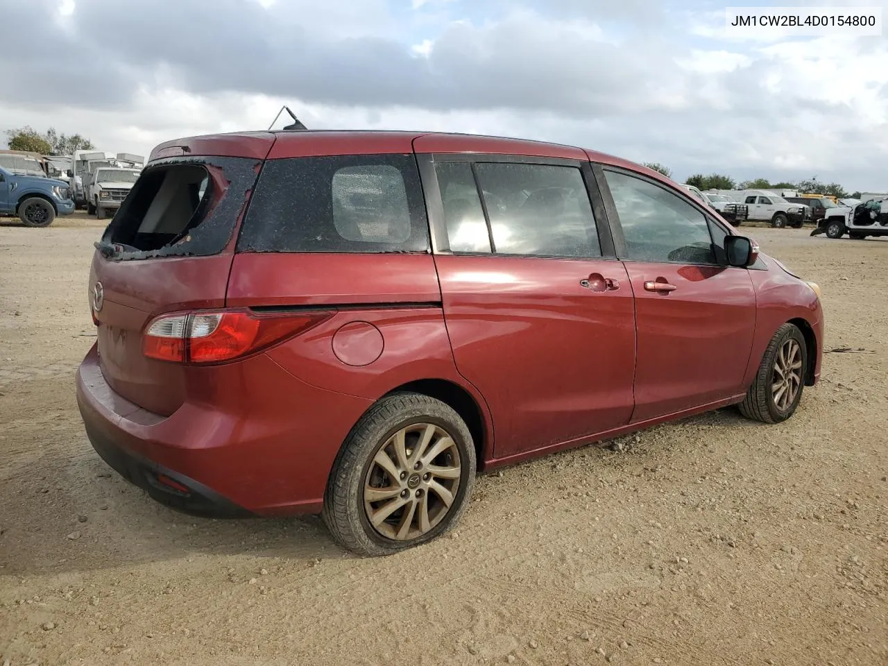 2013 Mazda 5 VIN: JM1CW2BL4D0154800 Lot: 78475854