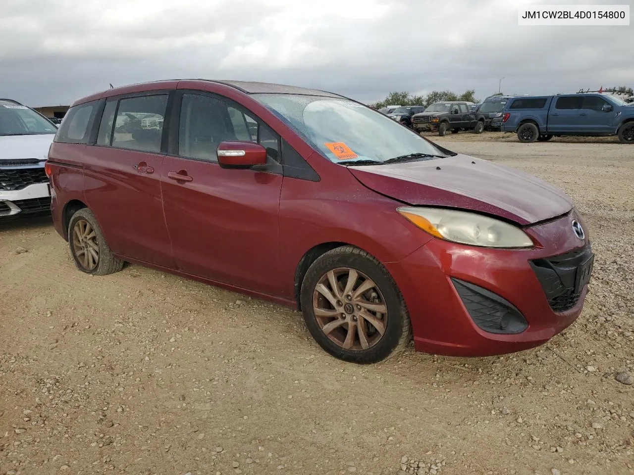 2013 Mazda 5 VIN: JM1CW2BL4D0154800 Lot: 78475854