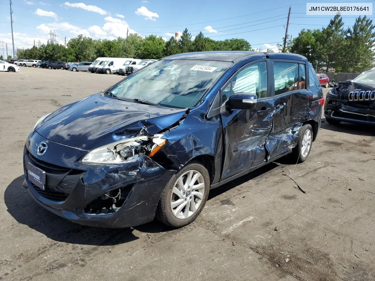 2014 Mazda 5 Sport VIN: JM1CW2BL8E0176641 Lot: 61840984