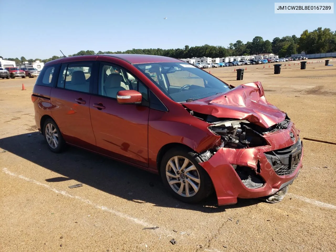 2014 Mazda 5 Sport VIN: JM1CW2BL8E0167289 Lot: 72737534