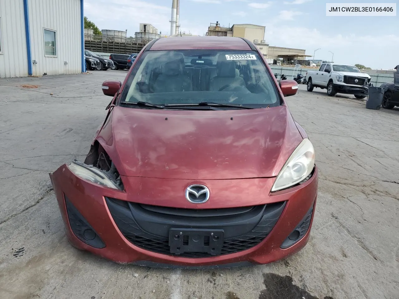 2014 Mazda 5 Sport VIN: JM1CW2BL3E0166406 Lot: 75333324