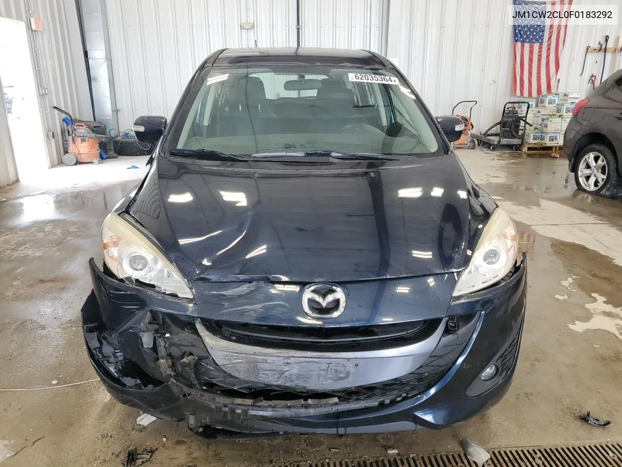 2015 Mazda 5 Touring VIN: JM1CW2CL0F0183292 Lot: 62035364