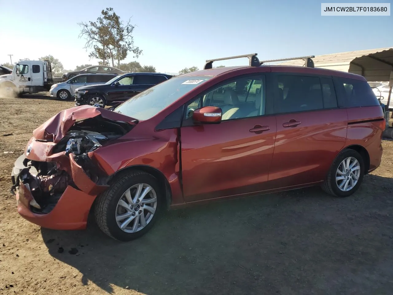 2015 Mazda 5 Sport VIN: JM1CW2BL7F0183680 Lot: 73008574