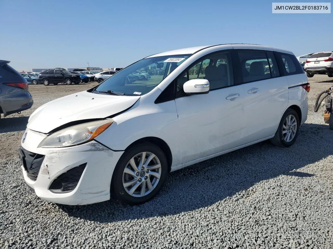 2015 Mazda 5 Sport VIN: JM1CW2BL2F0183716 Lot: 78902084