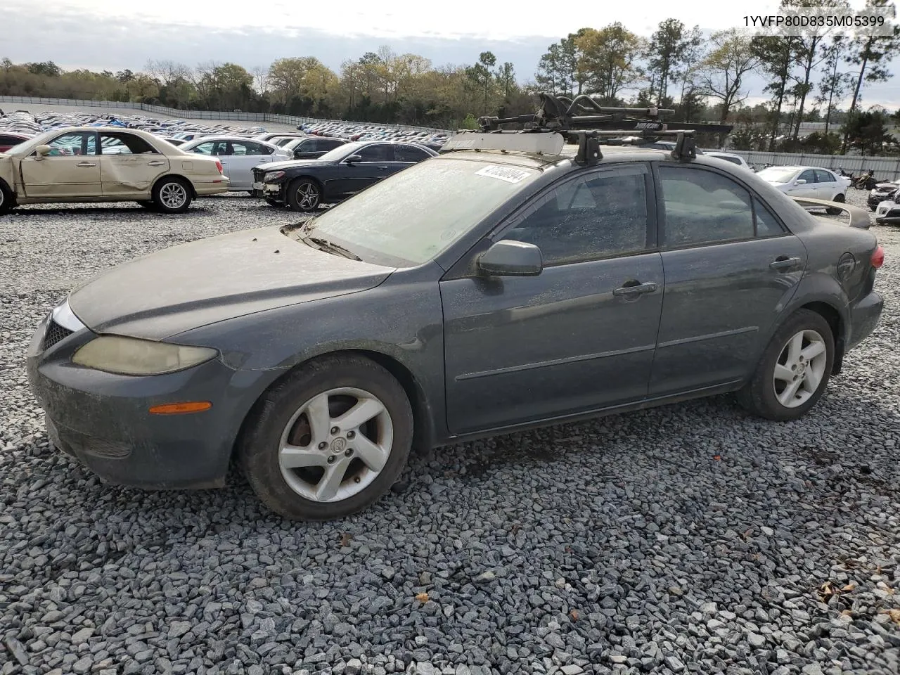 2003 Mazda 6 S VIN: 1YVFP80D835M05399 Lot: 47050094