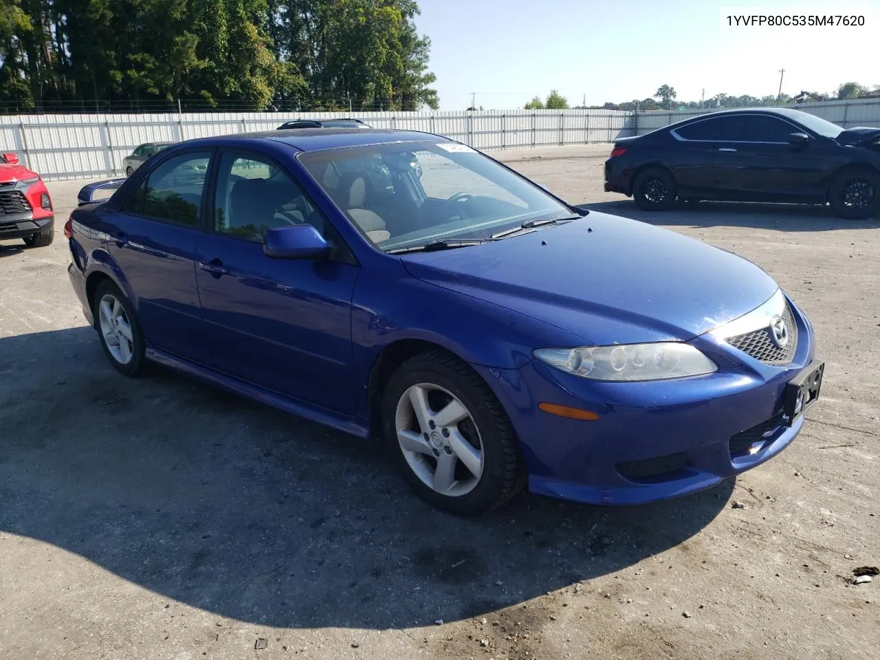 2003 Mazda 6 I VIN: 1YVFP80C535M47620 Lot: 74452034