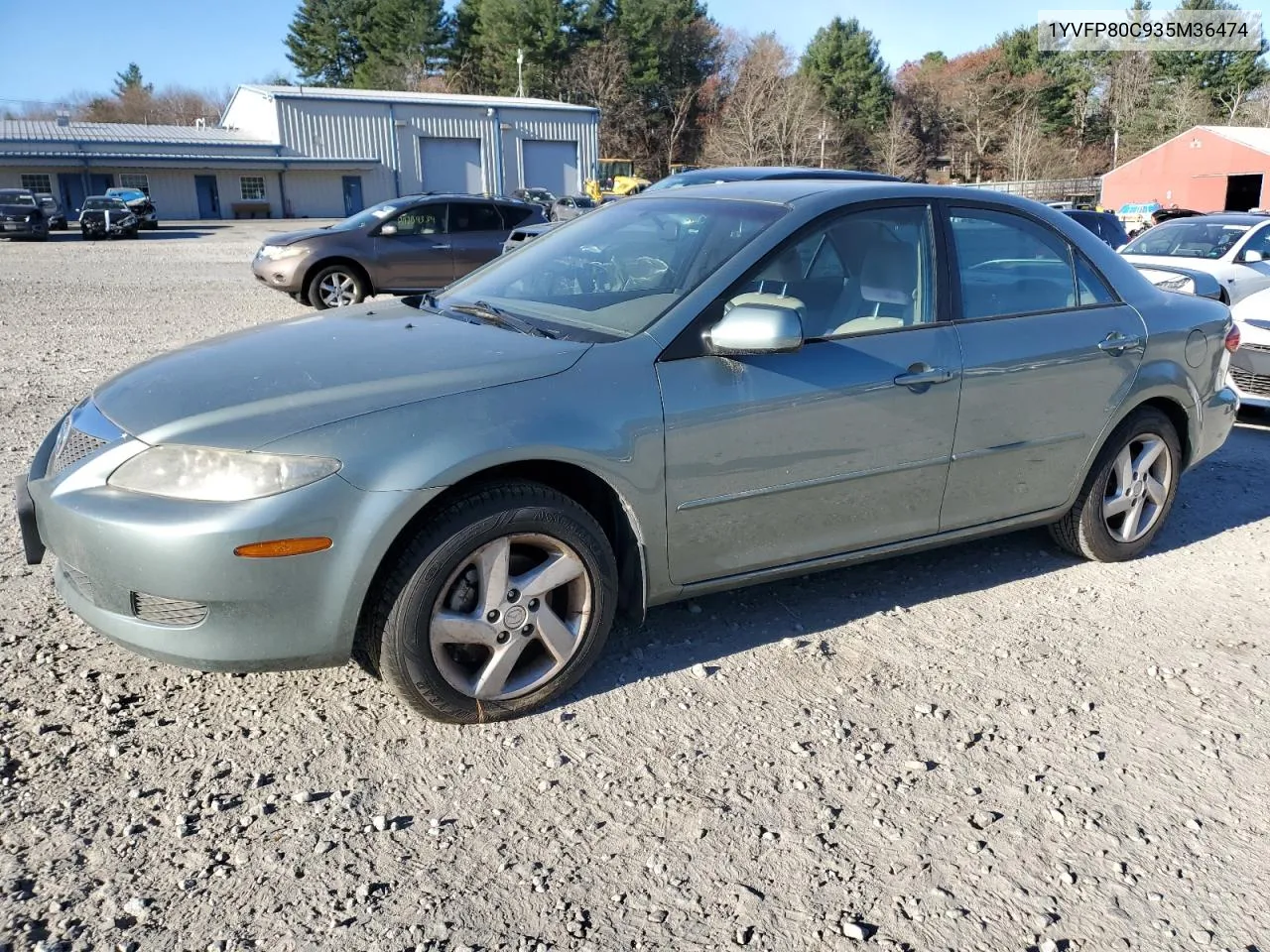 2003 Mazda 6 I VIN: 1YVFP80C935M36474 Lot: 80915354