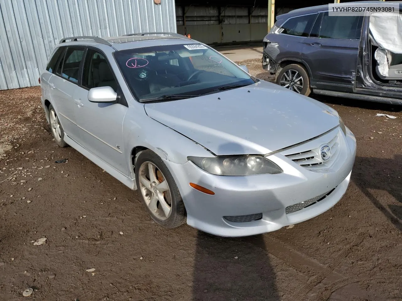 2004 Mazda 6 S VIN: 1YVHP82D745N93081 Lot: 52951493