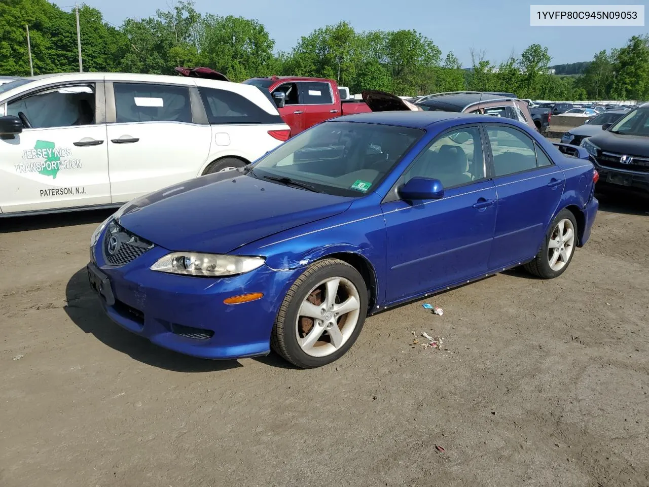 2004 Mazda 6 I VIN: 1YVFP80C945N09053 Lot: 55765454