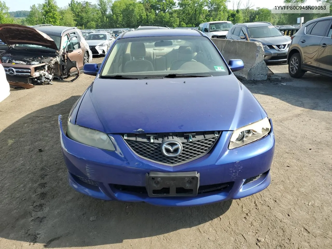 2004 Mazda 6 I VIN: 1YVFP80C945N09053 Lot: 55765454