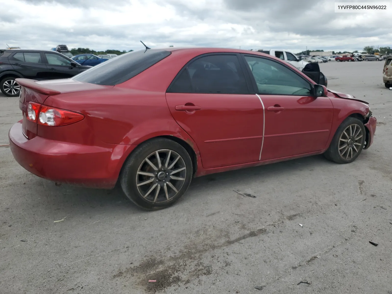 2004 Mazda 6 I VIN: 1YVFP80C445N96022 Lot: 62537994