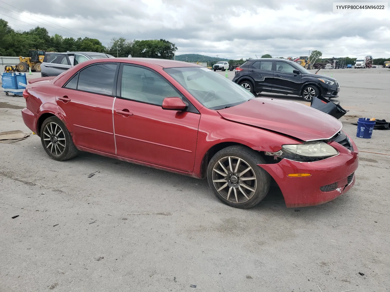 2004 Mazda 6 I VIN: 1YVFP80C445N96022 Lot: 62537994