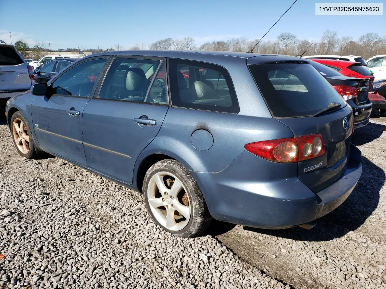 2004 Mazda 6 S VIN: 1YVFP82D545N75623 Lot: 62747624