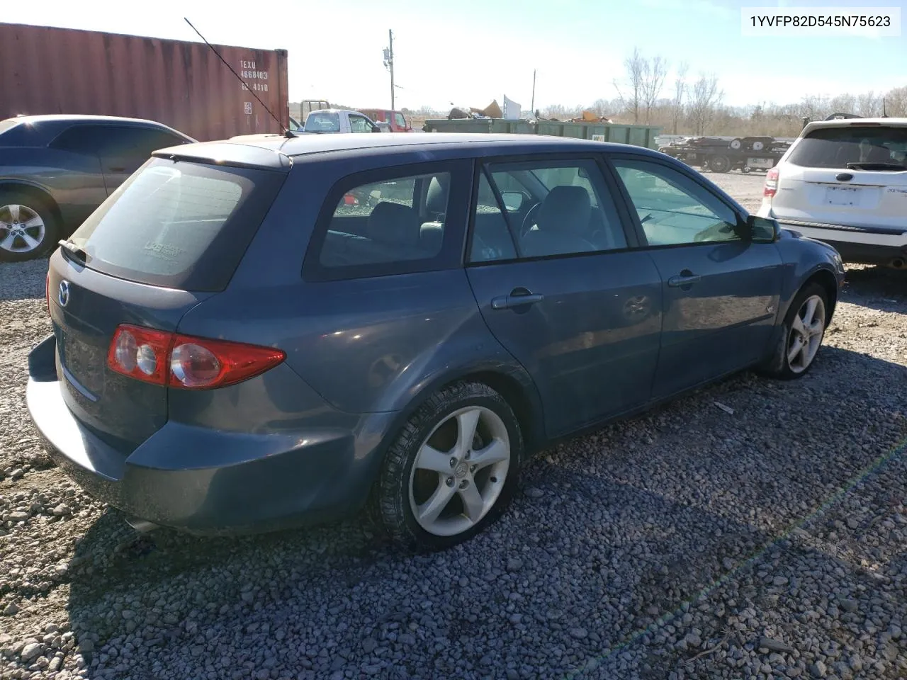 2004 Mazda 6 S VIN: 1YVFP82D545N75623 Lot: 62747624