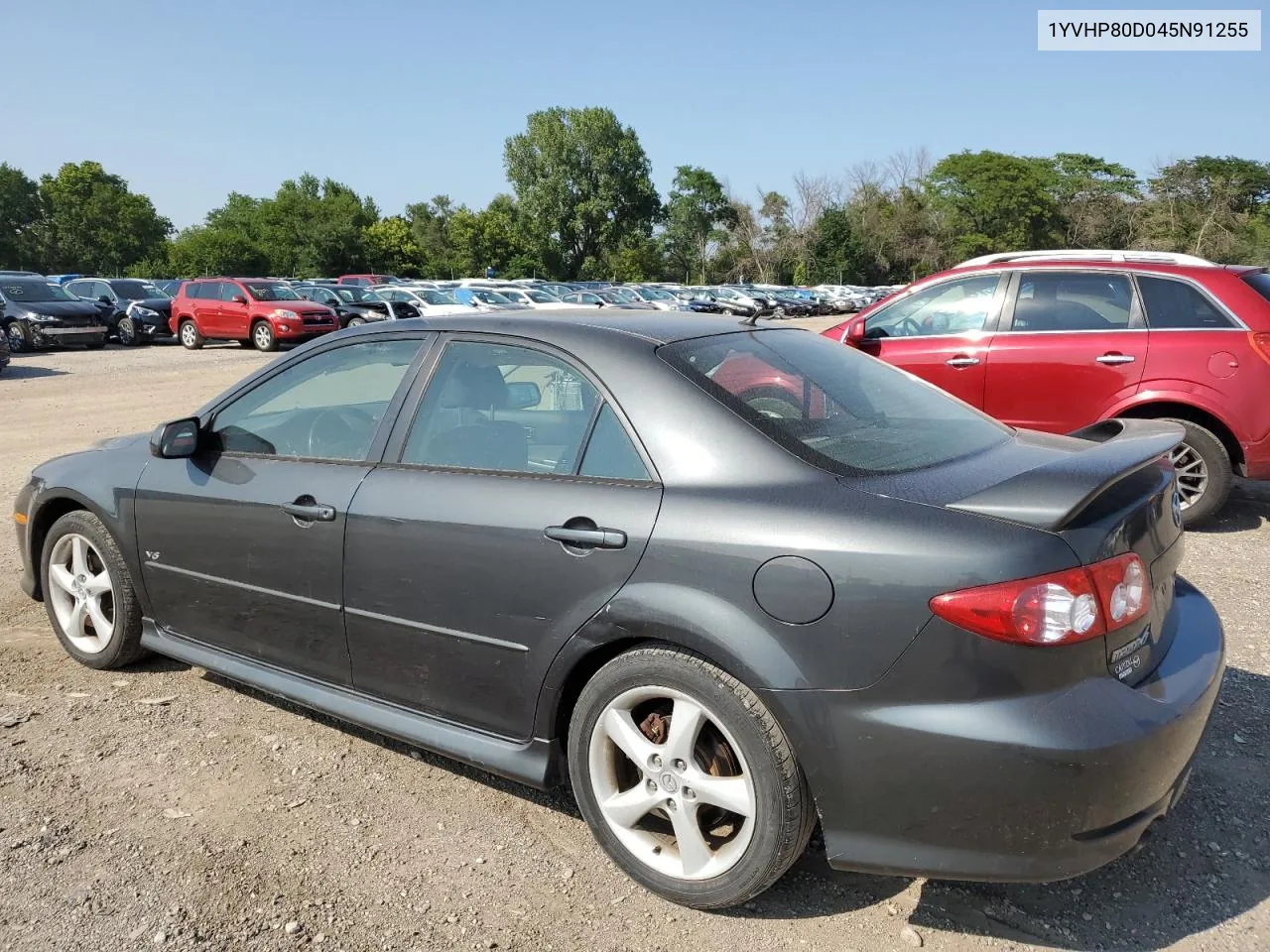 2004 Mazda 6 S VIN: 1YVHP80D045N91255 Lot: 67752784