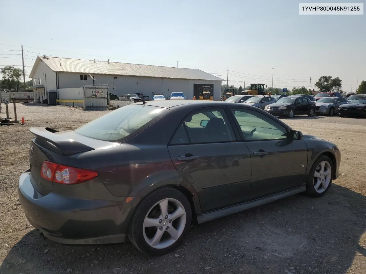 2004 Mazda 6 S VIN: 1YVHP80D045N91255 Lot: 67752784