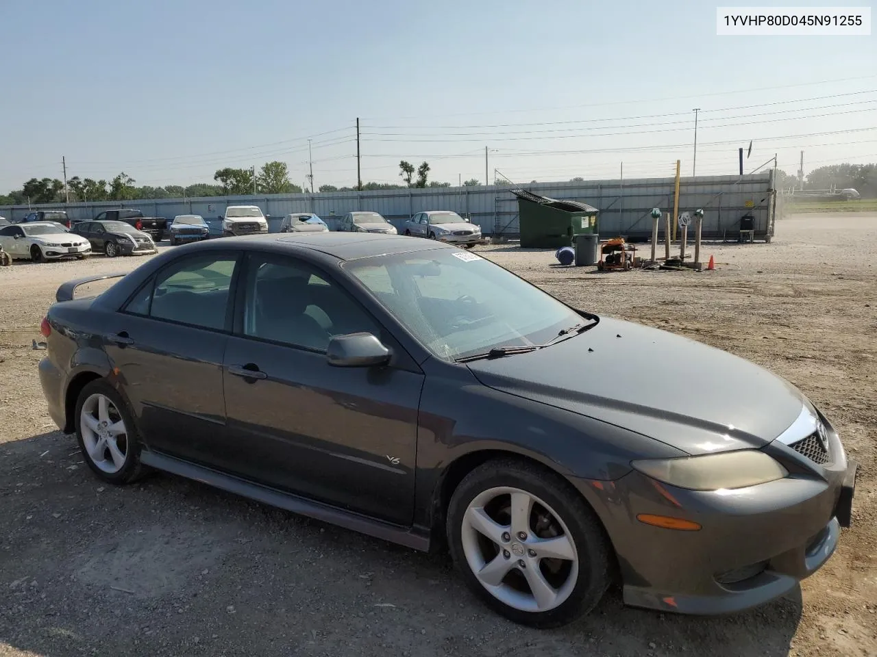 2004 Mazda 6 S VIN: 1YVHP80D045N91255 Lot: 67752784