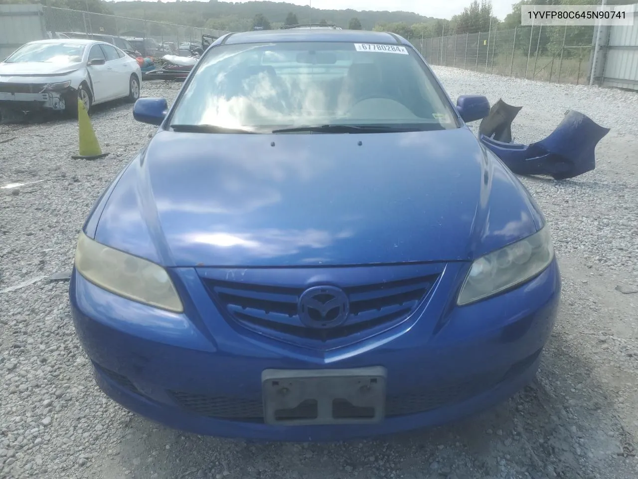 2004 Mazda 6 I VIN: 1YVFP80C645N90741 Lot: 67780284