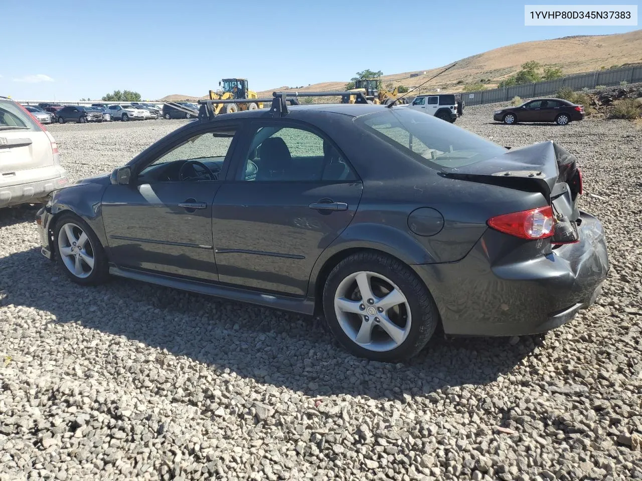 2004 Mazda 6 S VIN: 1YVHP80D345N37383 Lot: 68061014