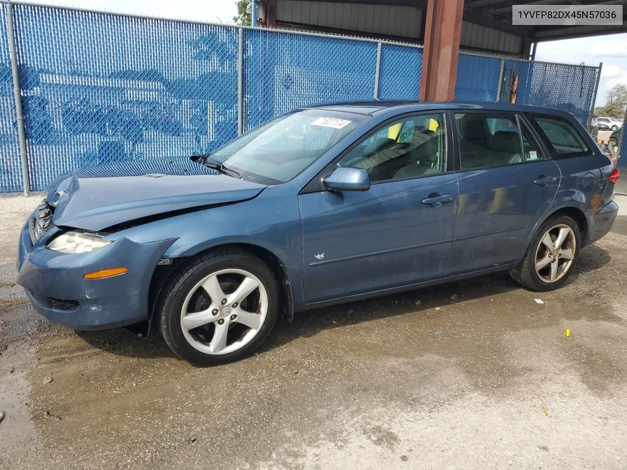 2004 Mazda 6 S VIN: 1YVFP82DX45N57036 Lot: 71527174