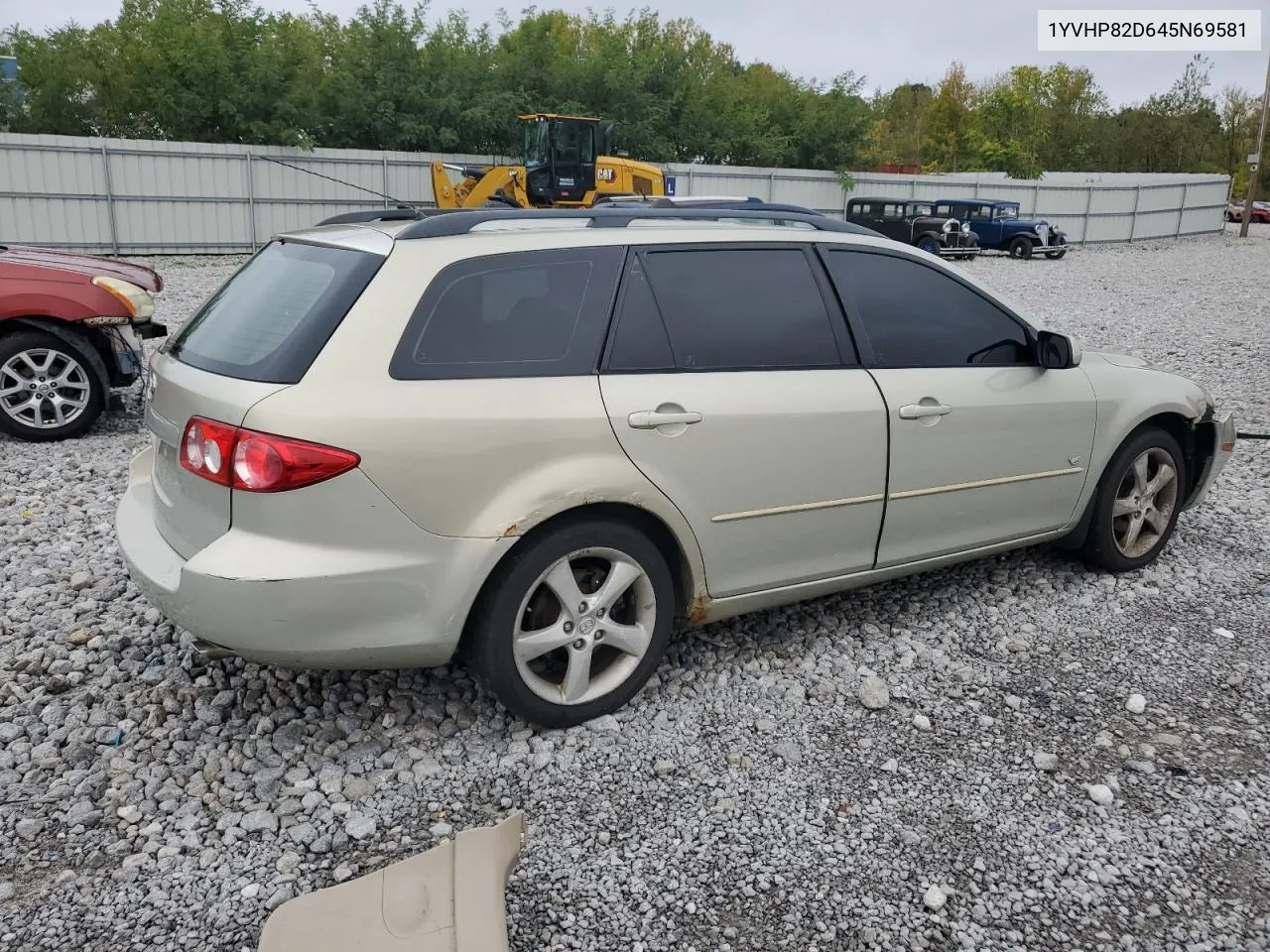 2004 Mazda 6 S VIN: 1YVHP82D645N69581 Lot: 73305164