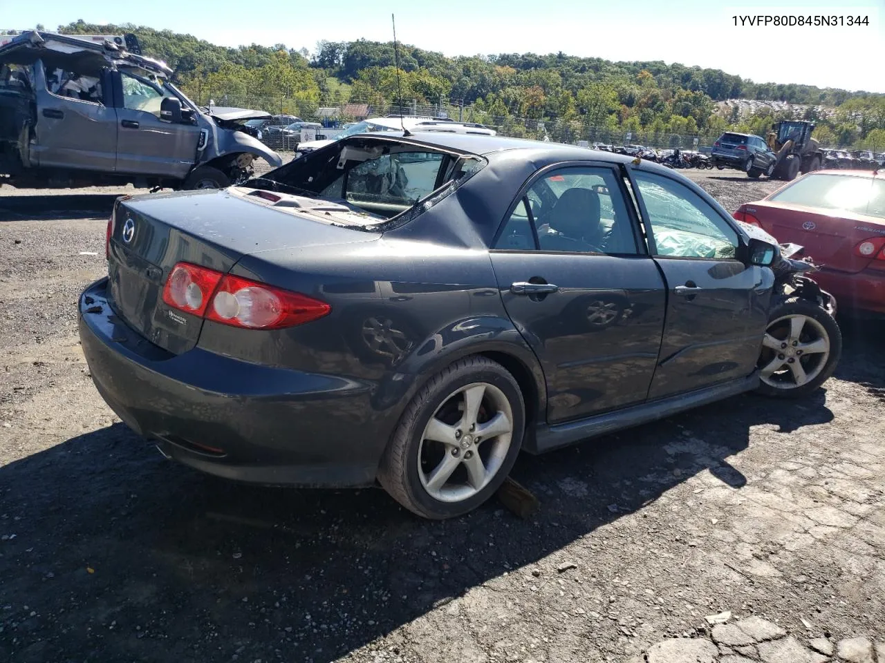 2004 Mazda 6 S VIN: 1YVFP80D845N31344 Lot: 73307504