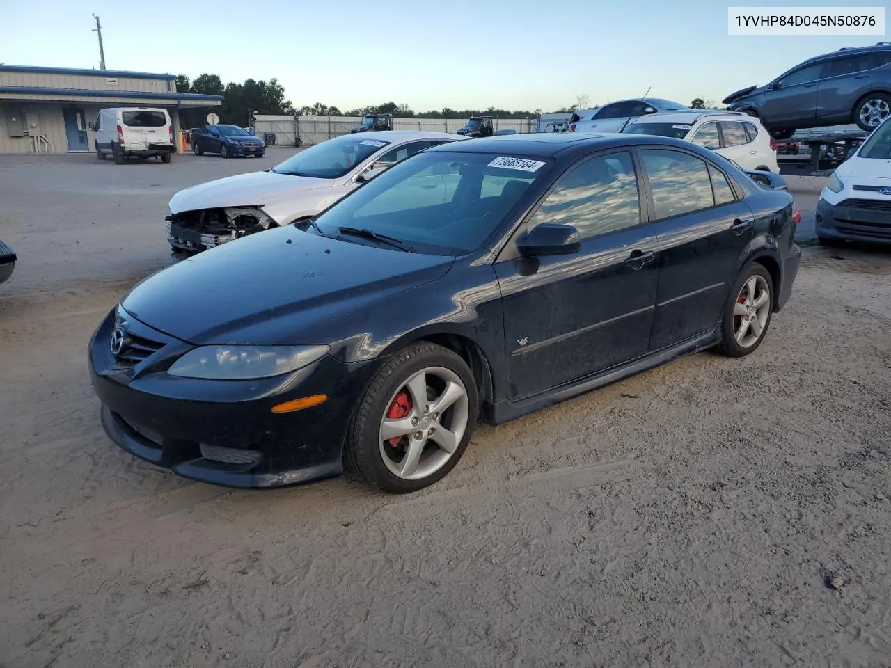 2004 Mazda 6 S VIN: 1YVHP84D045N50876 Lot: 73665164