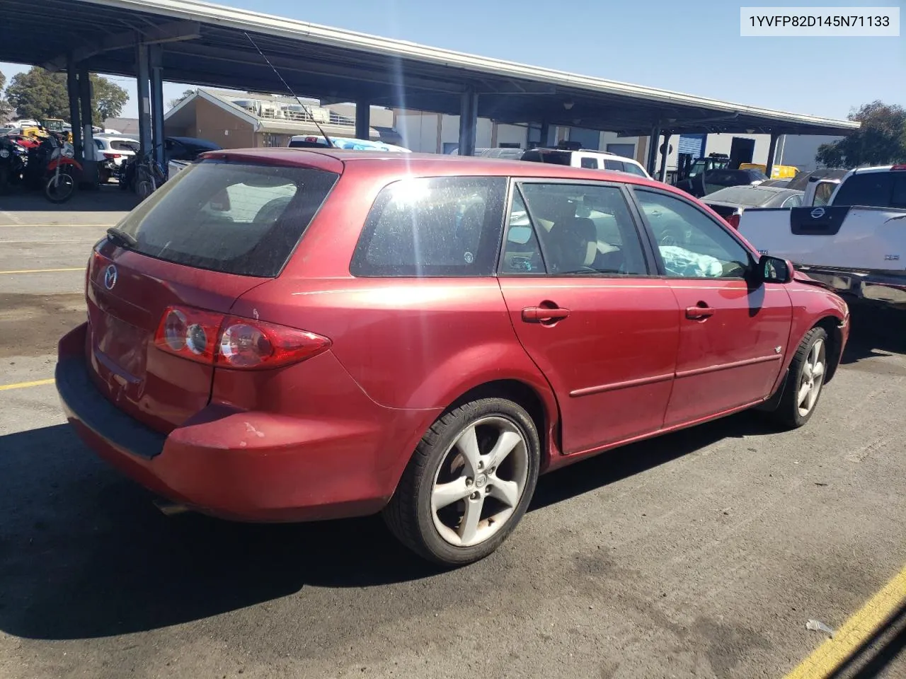 2004 Mazda 6 S VIN: 1YVFP82D145N71133 Lot: 73766384