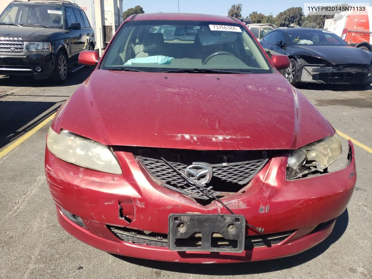 2004 Mazda 6 S VIN: 1YVFP82D145N71133 Lot: 73766384