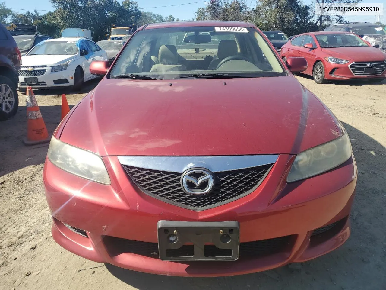 1YVFP80D545N95910 2004 Mazda 6 S