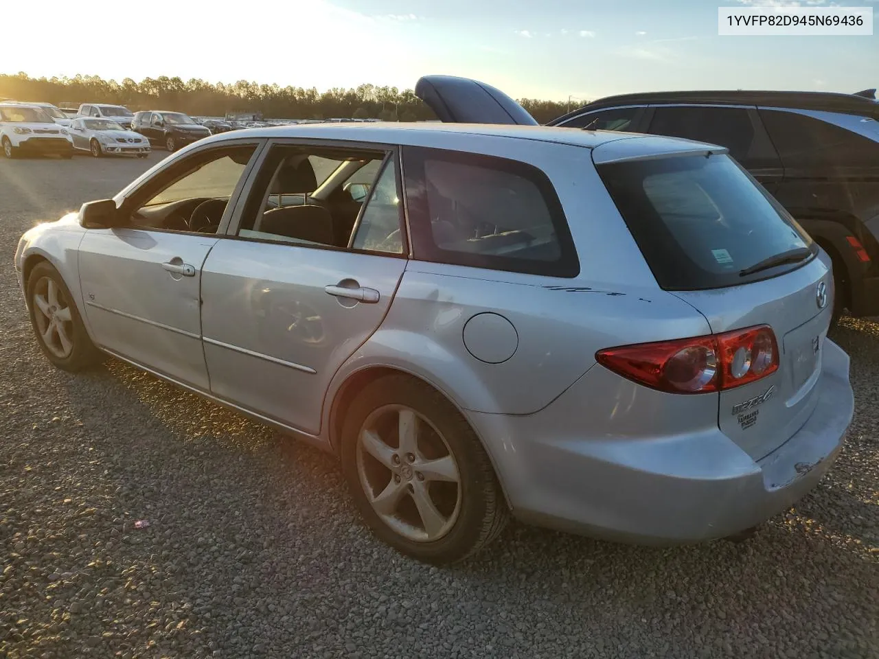 2004 Mazda 6 S VIN: 1YVFP82D945N69436 Lot: 76238084