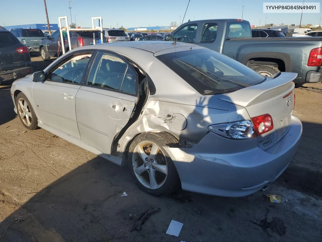 2004 Mazda 6 S VIN: 1YVHP84D845N49491 Lot: 76394994