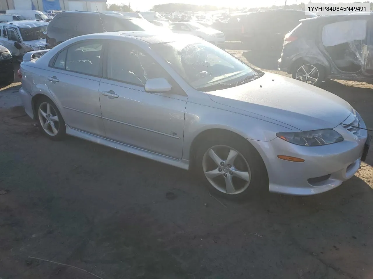 2004 Mazda 6 S VIN: 1YVHP84D845N49491 Lot: 76394994