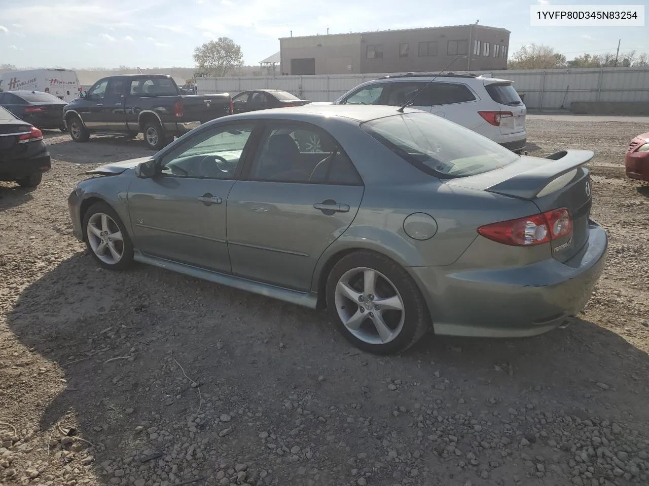 2004 Mazda 6 S VIN: 1YVFP80D345N83254 Lot: 77689794