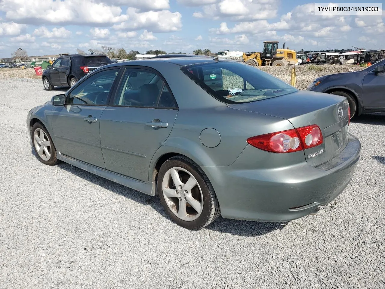 2004 Mazda 6 I VIN: 1YVHP80C845N19033 Lot: 80008484