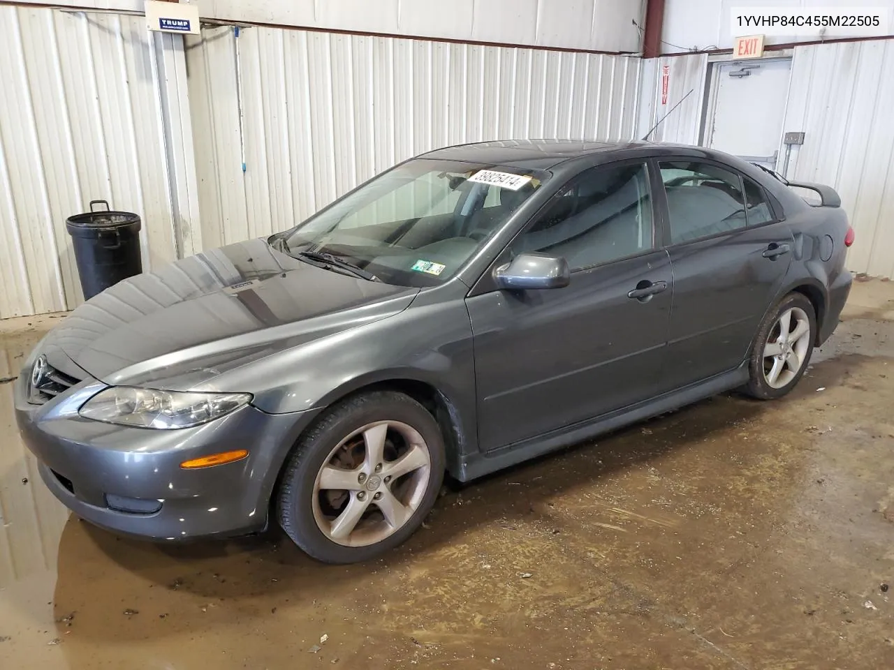 2005 Mazda 6 I VIN: 1YVHP84C455M22505 Lot: 39825414