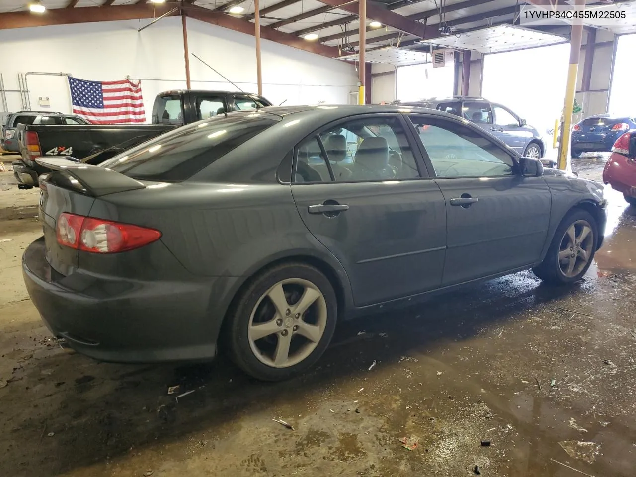 2005 Mazda 6 I VIN: 1YVHP84C455M22505 Lot: 39825414