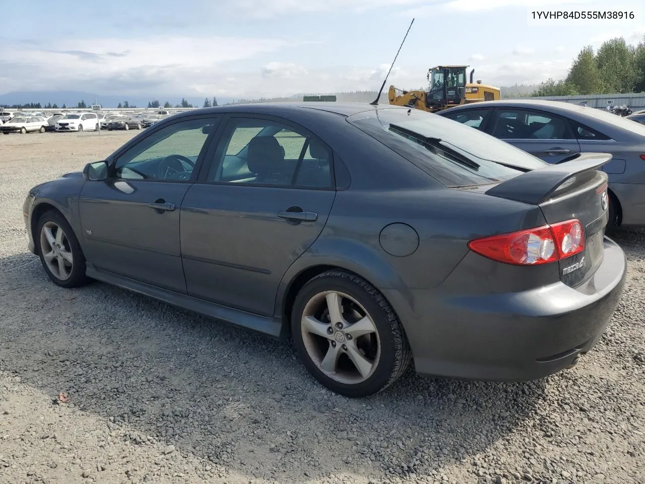 2005 Mazda 6 S VIN: 1YVHP84D555M38916 Lot: 64530144