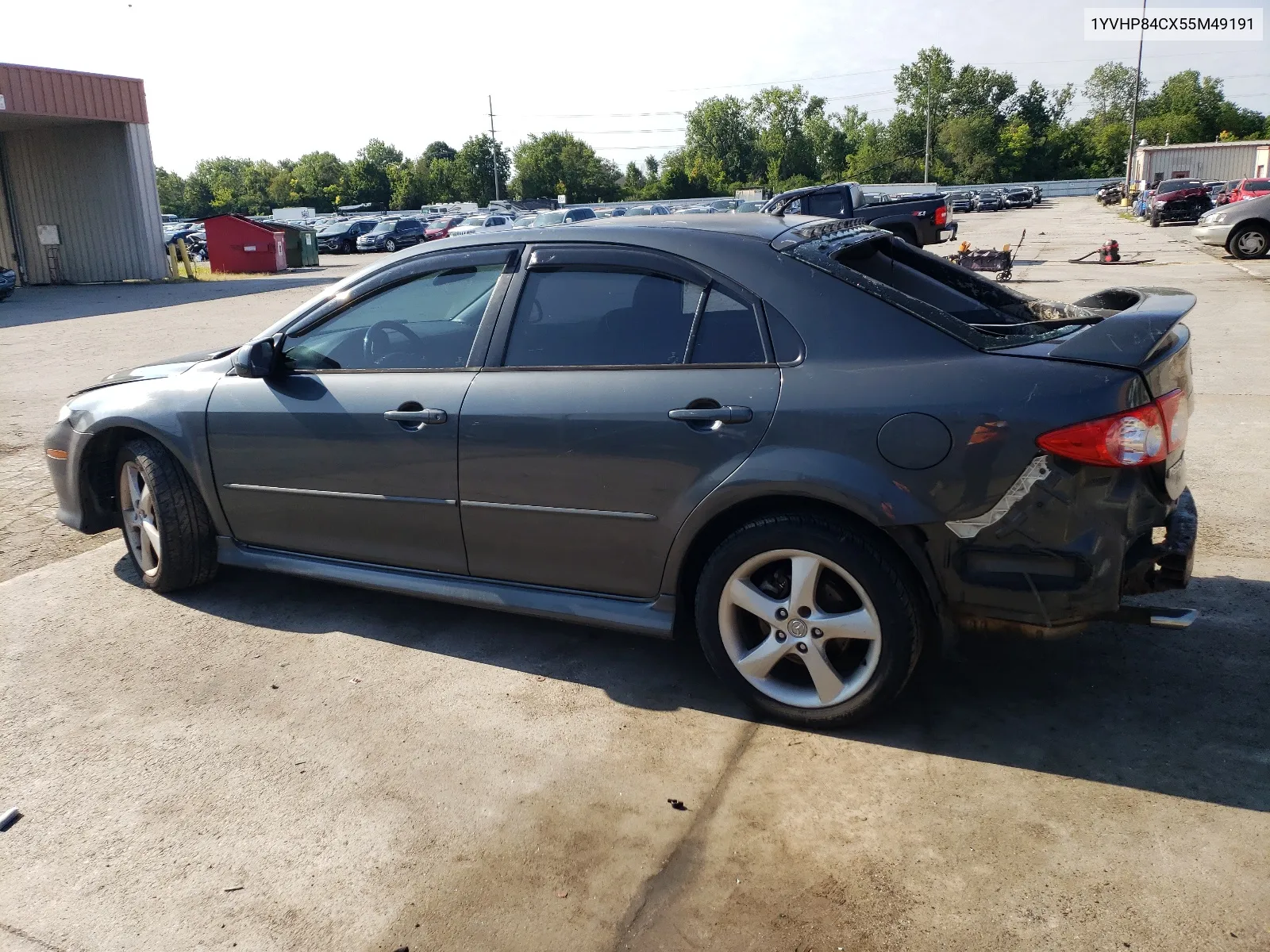 2005 Mazda 6 I VIN: 1YVHP84CX55M49191 Lot: 66514314