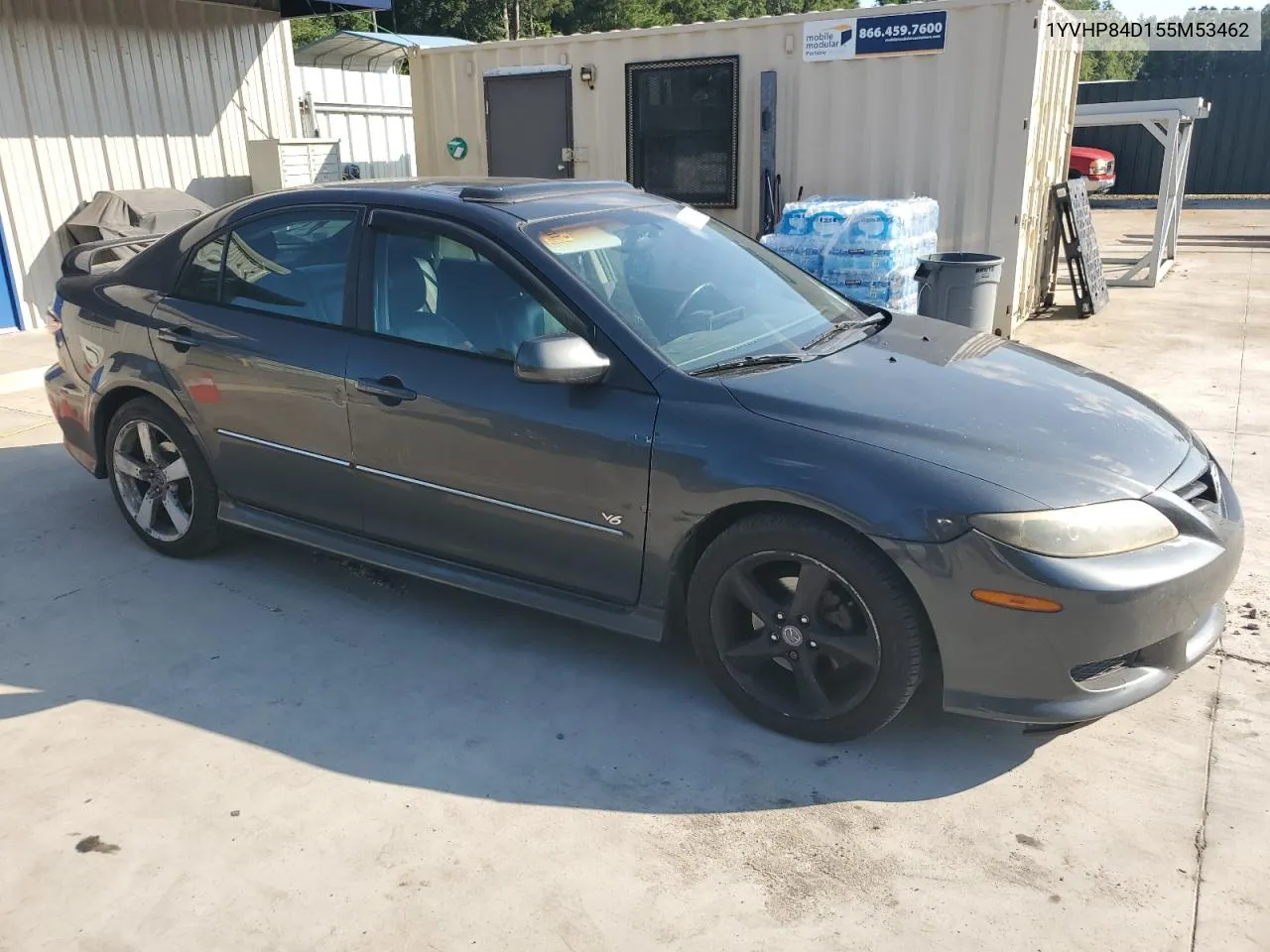 2005 Mazda 6 S VIN: 1YVHP84D155M53462 Lot: 68113864