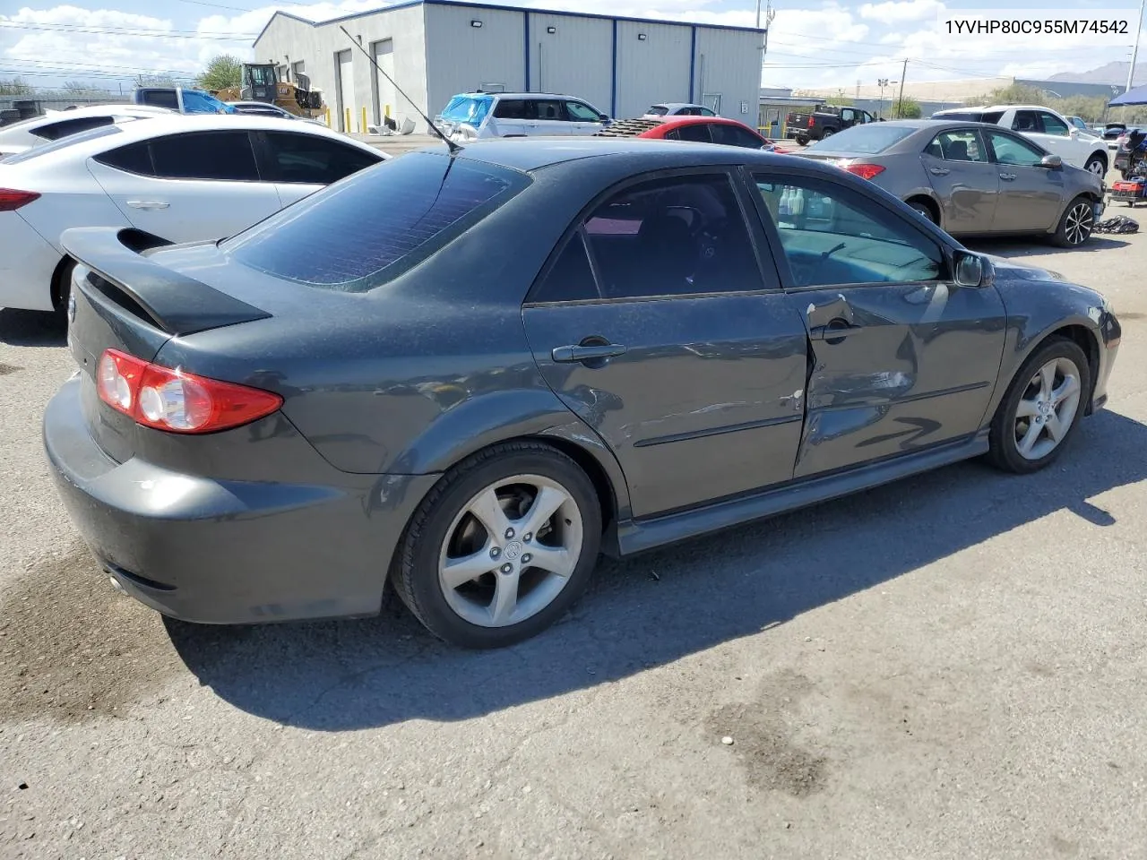 2005 Mazda 6 I VIN: 1YVHP80C955M74542 Lot: 69212744