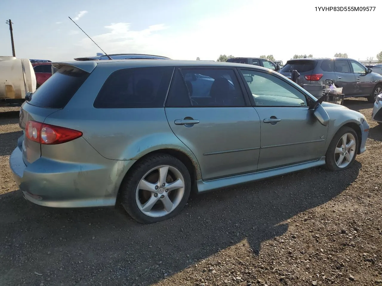 2005 Mazda 6 S VIN: 1YVHP83D555M09577 Lot: 70027064