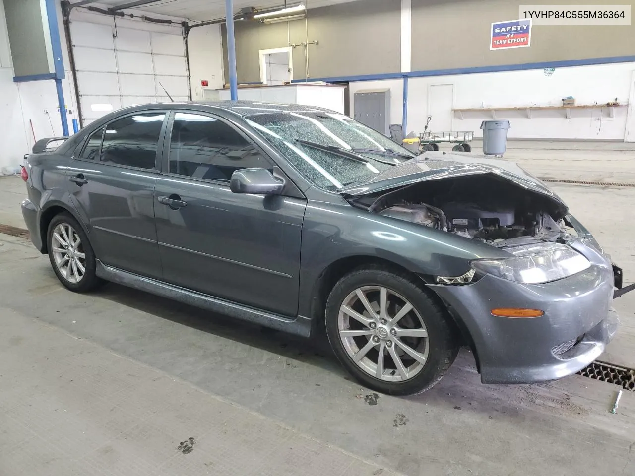 2005 Mazda 6 I VIN: 1YVHP84C555M36364 Lot: 77206544